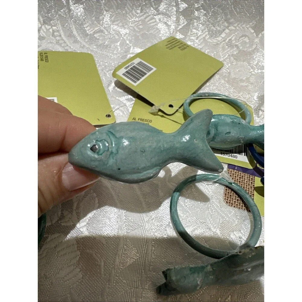 Napkin Metal Fish Ring Holders